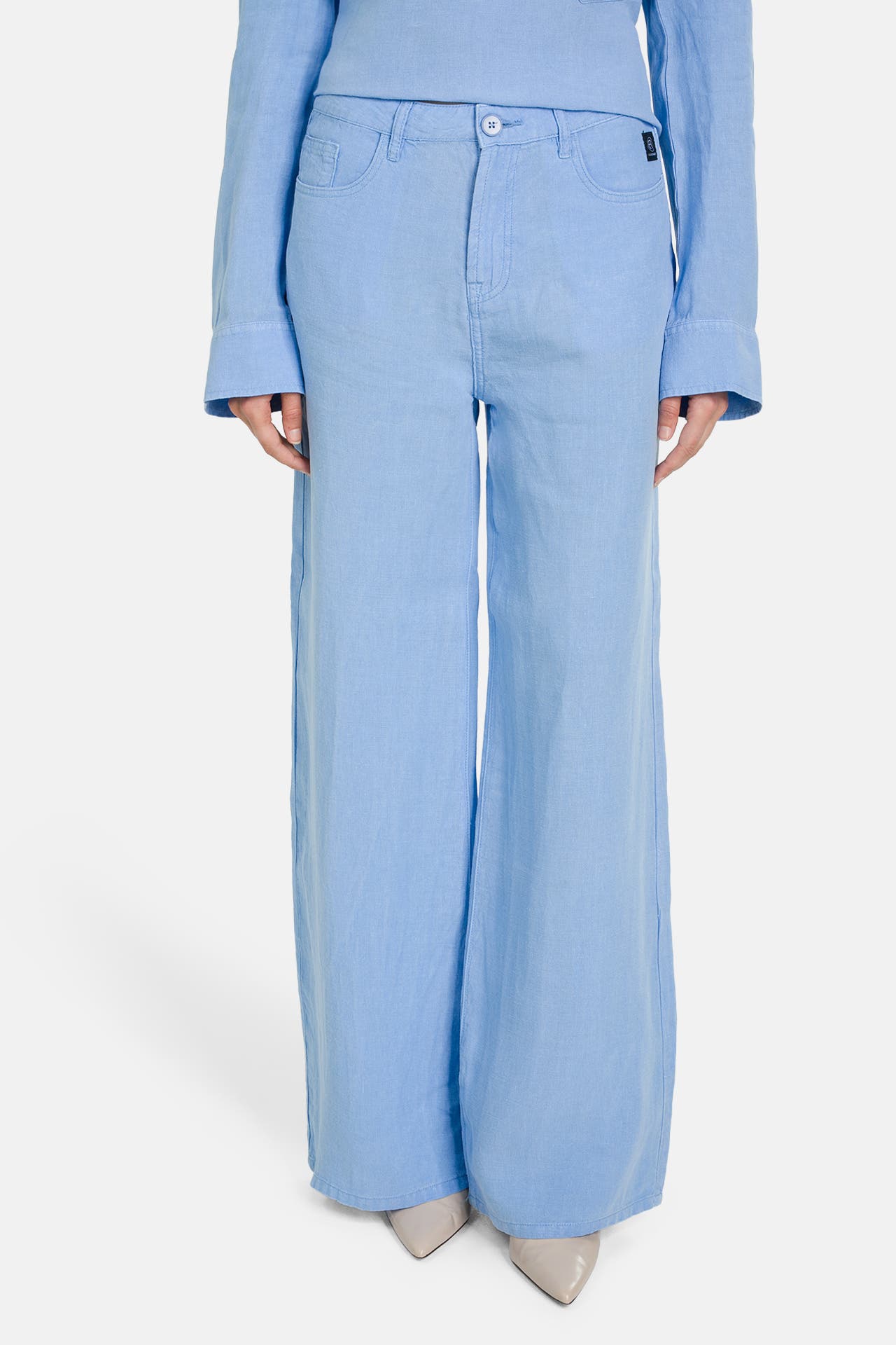 ELIAS RUMELIS Leinenhose blau, Bild 1