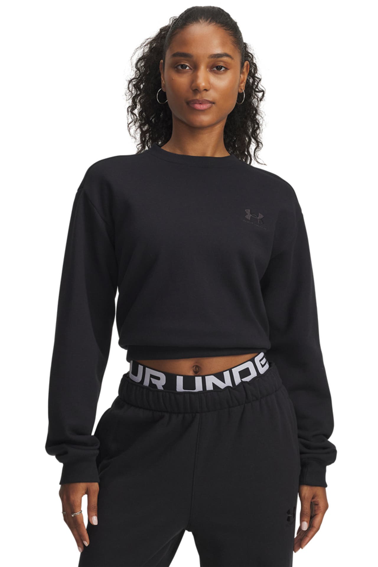 UNDER ARMOUR Sweatshirt 'Icon Vida' schwarz, Bild 1