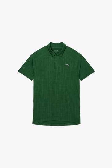 LACOSTE Funktions-Polo dunkelgrün