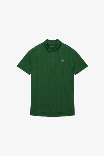 LACOSTE Funktions-Polo dunkelgrün
