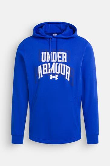 UNDER ARMOUR Hoodie 'Rival Terry' blau