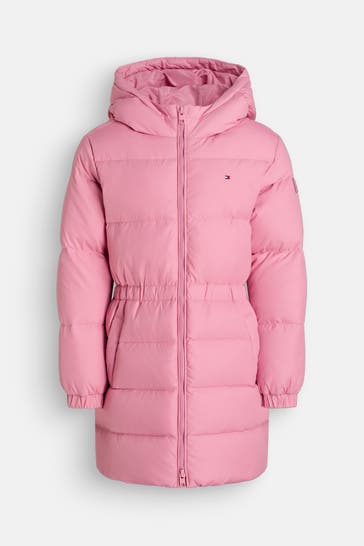 TOMMY HILFIGER Daunen-Mantel rosa