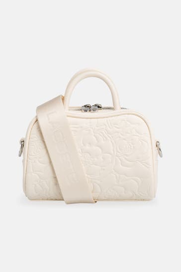 LACOSTE Umhängetasche creme