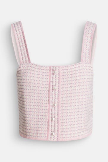 SANDRO Stricktop gemustert