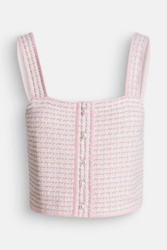 SANDRO Stricktop gemustert