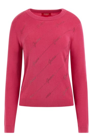 GUESS Strickpullover magenta