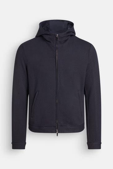 EMPORIO ARMANI Sweatjacke schwarzblau