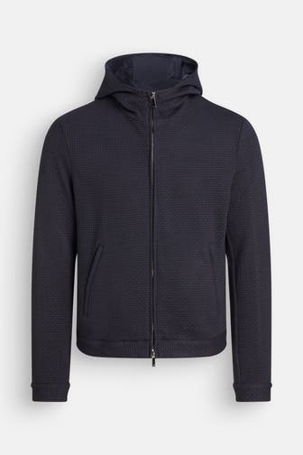 EMPORIO ARMANI Sweatjacke schwarzblau
