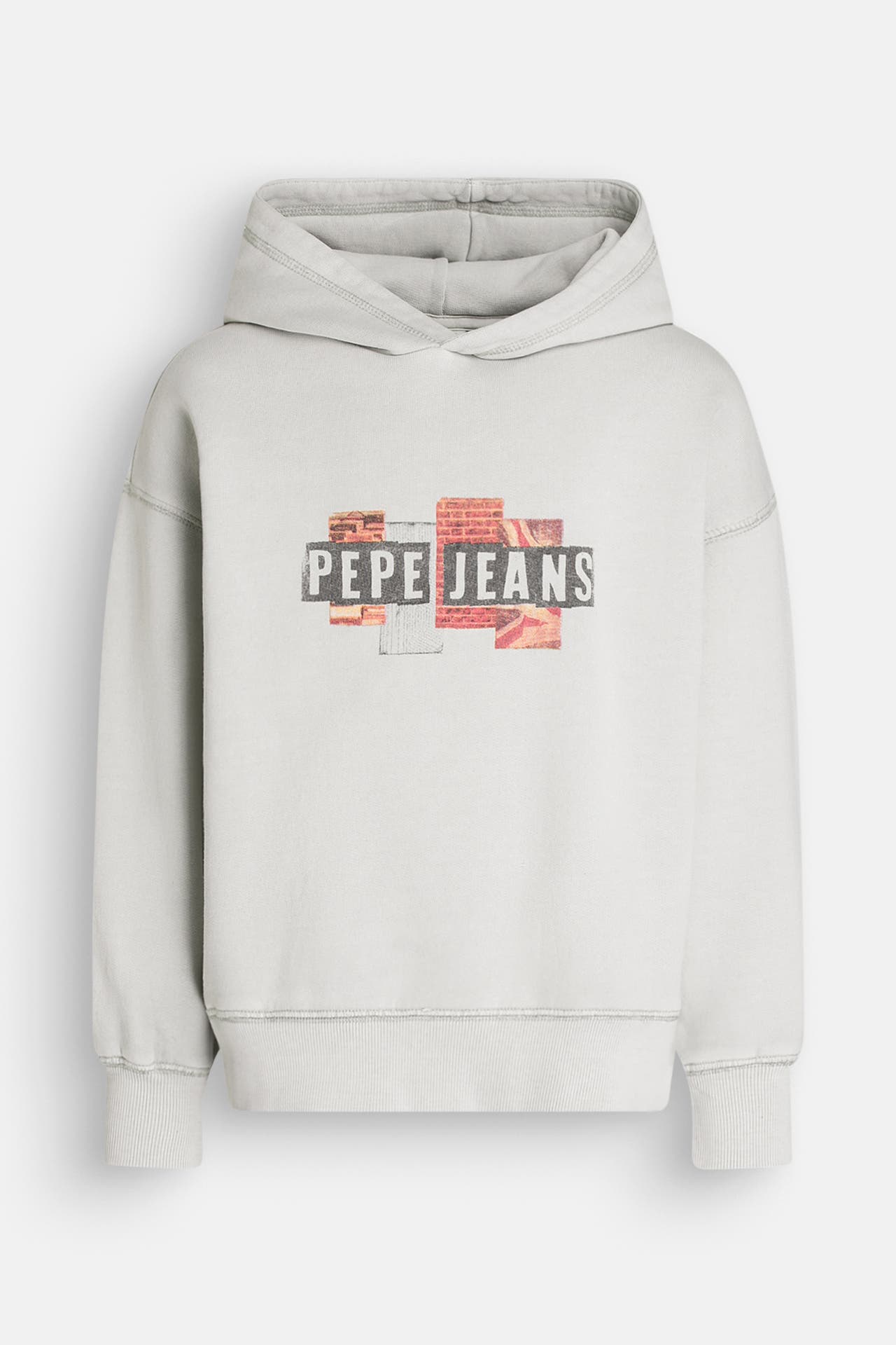 PEPE JEANS Hoodie steingrau, Bild 1