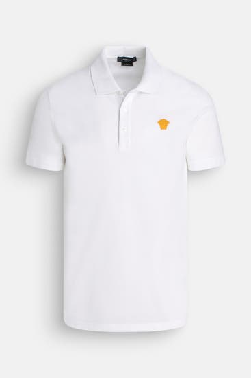 VERSACE - Polo-Shirt weiß