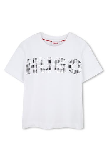 HUGO T-Shirt weiß