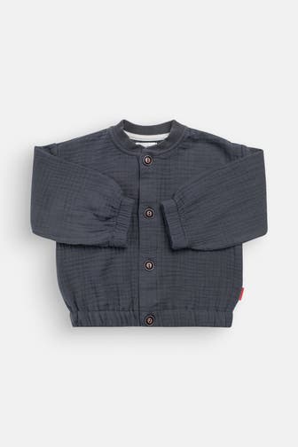 SANETTA Sweatjacke grau