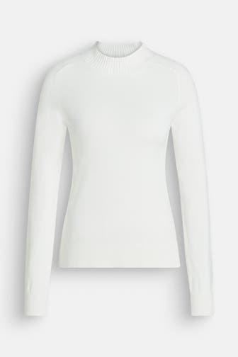 COMMA, Strickpullover weiß