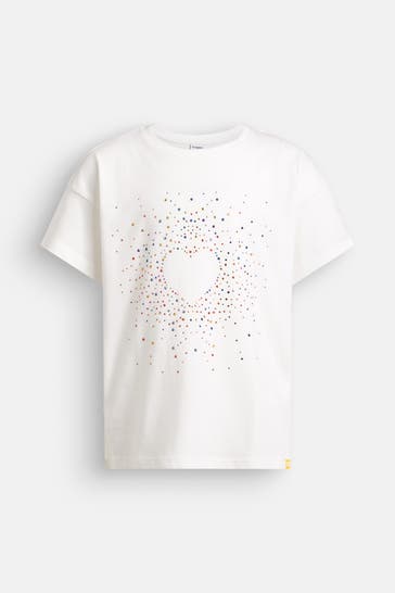 DESIGUAL T-Shirt weiß