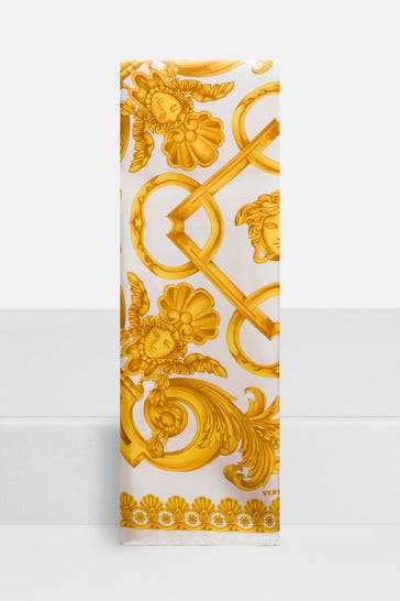 VERSACE Seidentuch gemustert