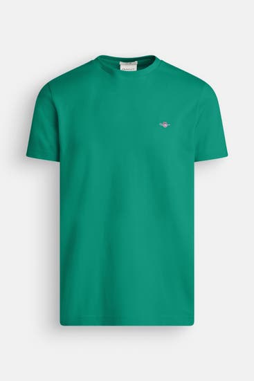 GANT - T-Shirt smaragdgrün