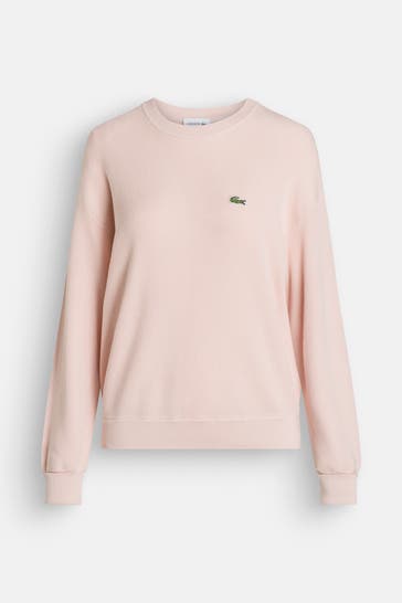 LACOSTE Strickpullover rosé