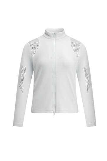 UNDER ARMOUR Trainingsjacke 'Halo' offwhite