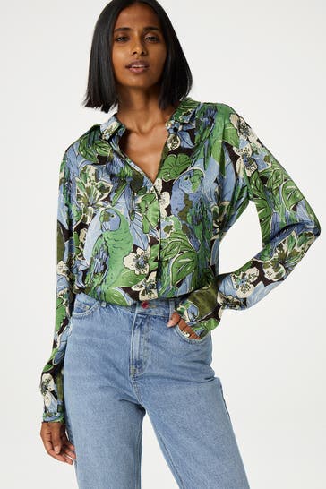 FABIENNE CHAPOT Casual-Bluse floral