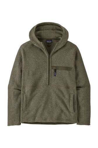 PATAGONIA Strickhoodie oliv