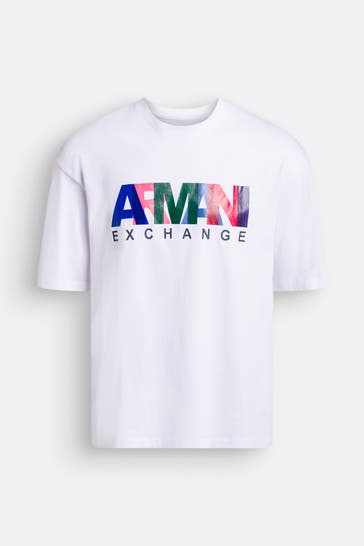 ARMANI EXCHANGE T-Shirt weiß