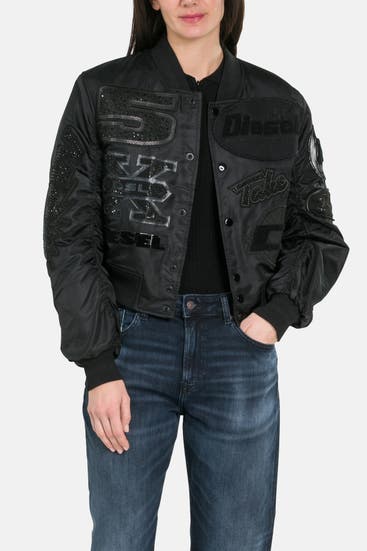 DIESEL - Blouson 'Manua' schwarz