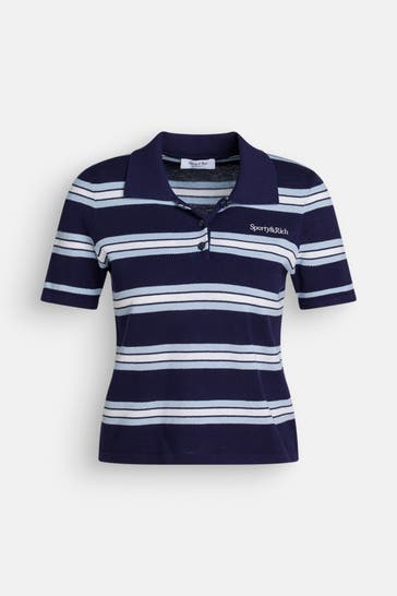 SPORTY & RICH Polo-Shirt mehrfarbig