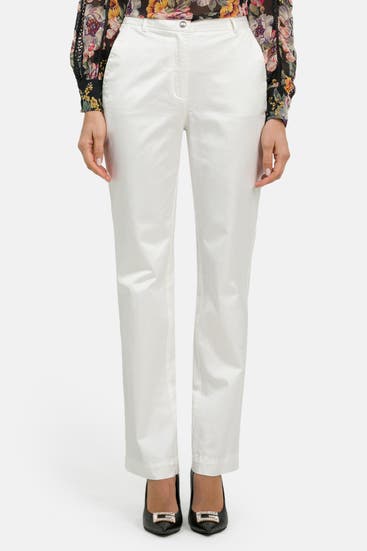 GUESS - Stoffhose 'Zoe' weiß