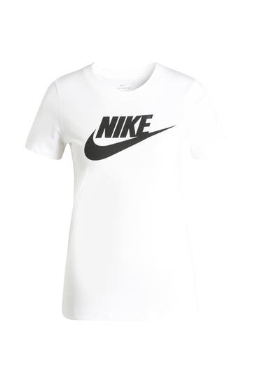 NIKE T-Shirt 'Essential' weiß