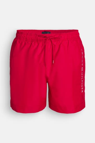 TOMMY HILFIGER Badeshorts rot