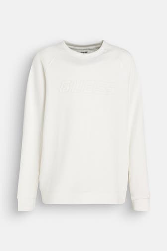 GUESS Sweatshirt weiß