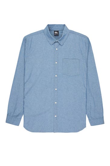 QUIKSILVER Overshirt taubenblau