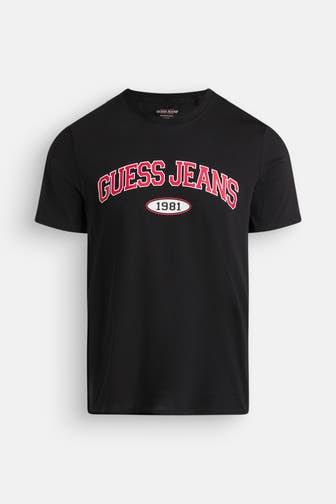 GUESS T-Shirt schwarz