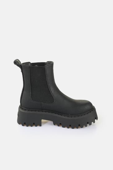 BUFFALO Chelsea-Boots 'Aspen' schwarz