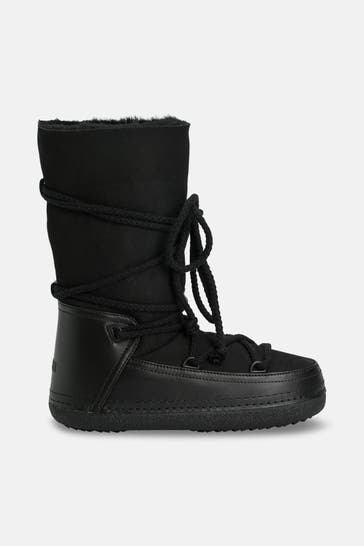 INUIKII Winterstiefel schwarz