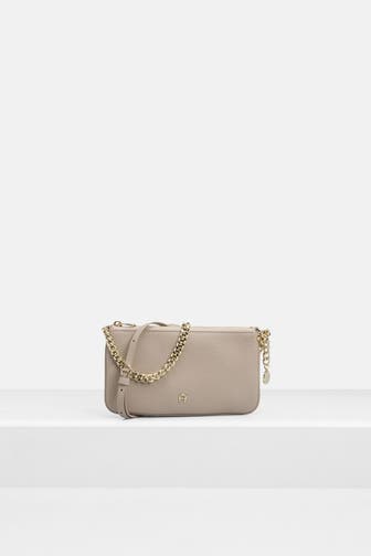 AIGNER Schultertasche greige
