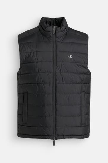 CALVIN KLEIN Steppweste schwarz