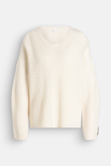 SPORTALM Wollmixpullover ecru