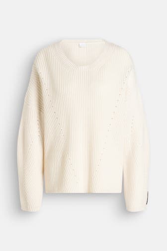 SPORTALM Wollmixpullover ecru