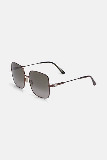 JIMMY CHOO Sonnenbrille braun