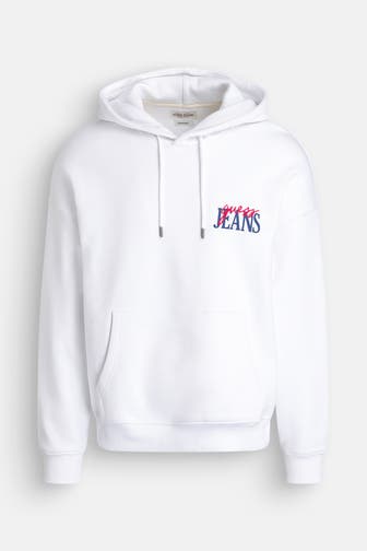 GUESS Hoodie weiß