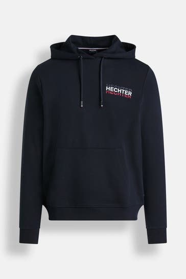 HECHTER Paris Hoodie schwarzblau