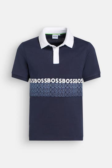 BOSS Polo-Shirt navy