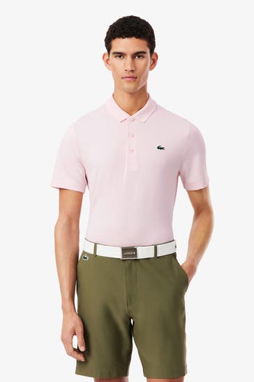 LACOSTE Funktions-Polo rosa