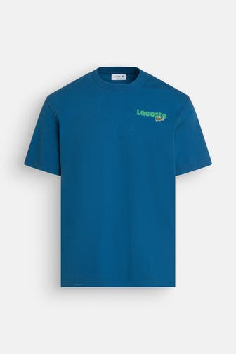 LACOSTE T-Shirt blau