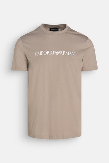 EMPORIO ARMANI T-Shirt steingrau