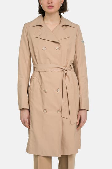 FRIEDA & FREDDIES NY Trenchcoat 'Hillary' hellbraun