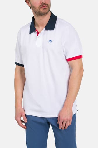 NORTH SAILS Polo-Shirt weiß
