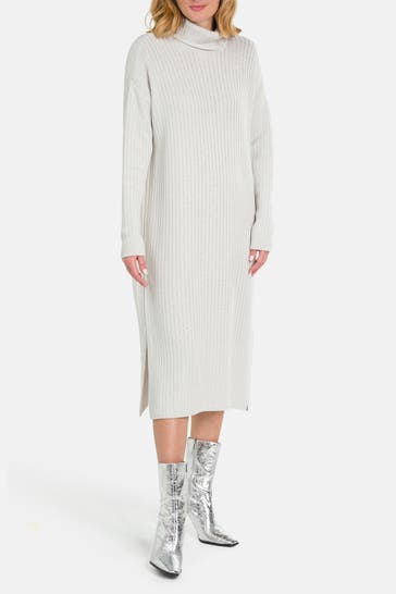 ELIAS RUMELIS Strickkleid 'Angelina' offwhite