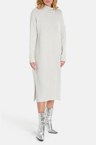 ELIAS RUMELIS Strickkleid 'Angelina' offwhite